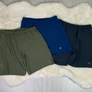 BUNDLe of (3) pairs of Champion Performance Men’s Shorts Bundle. All Size XL
